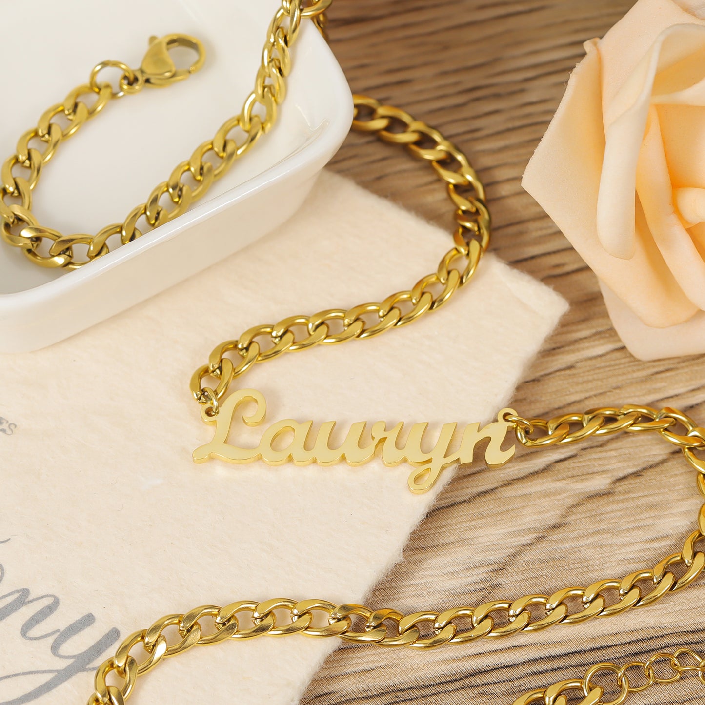 Custom Name Child Set Jewelry QNB3131