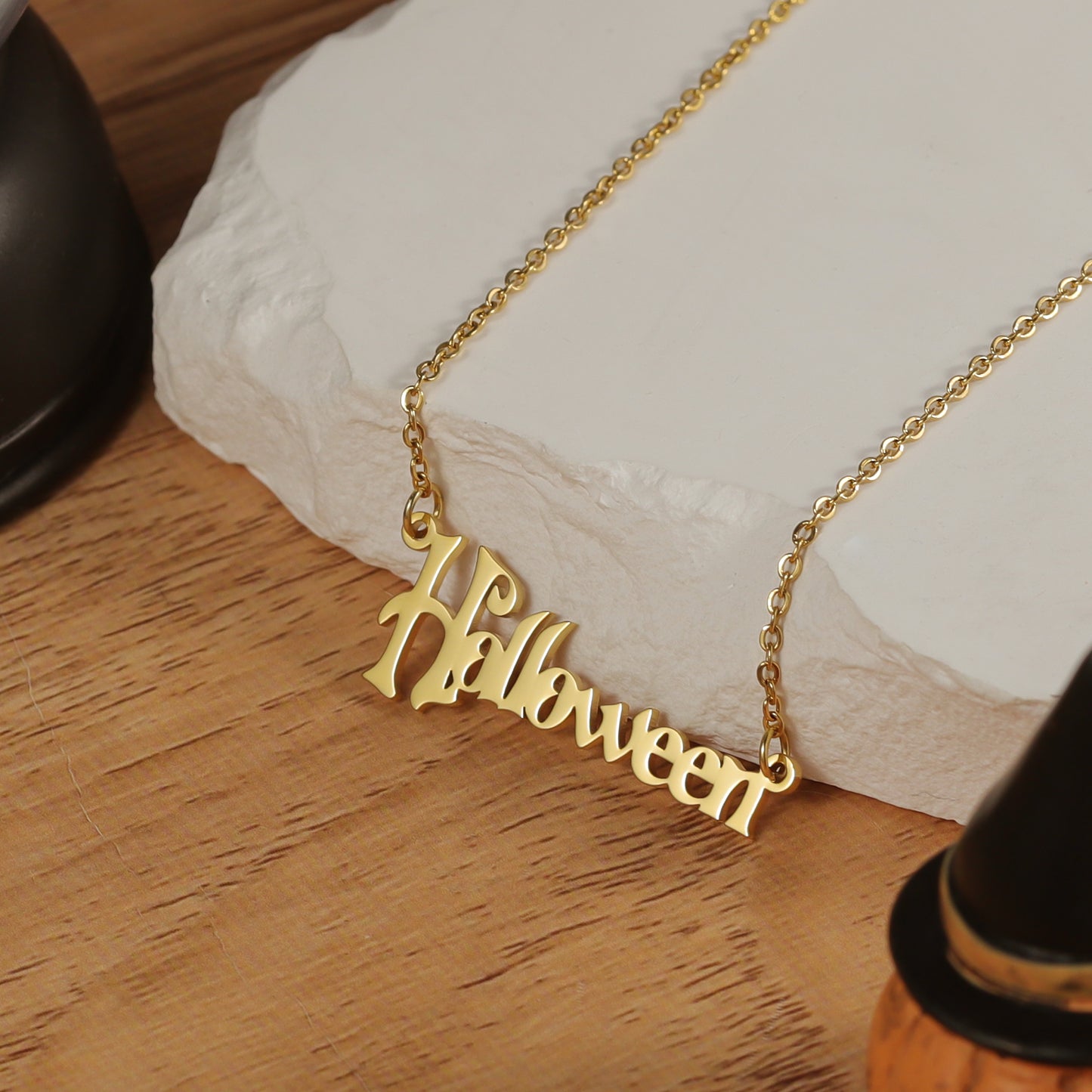 Halloween Name Necklace QNN3034