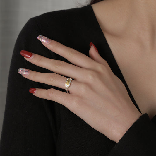 Custom Name Diamond Ring  MR2115