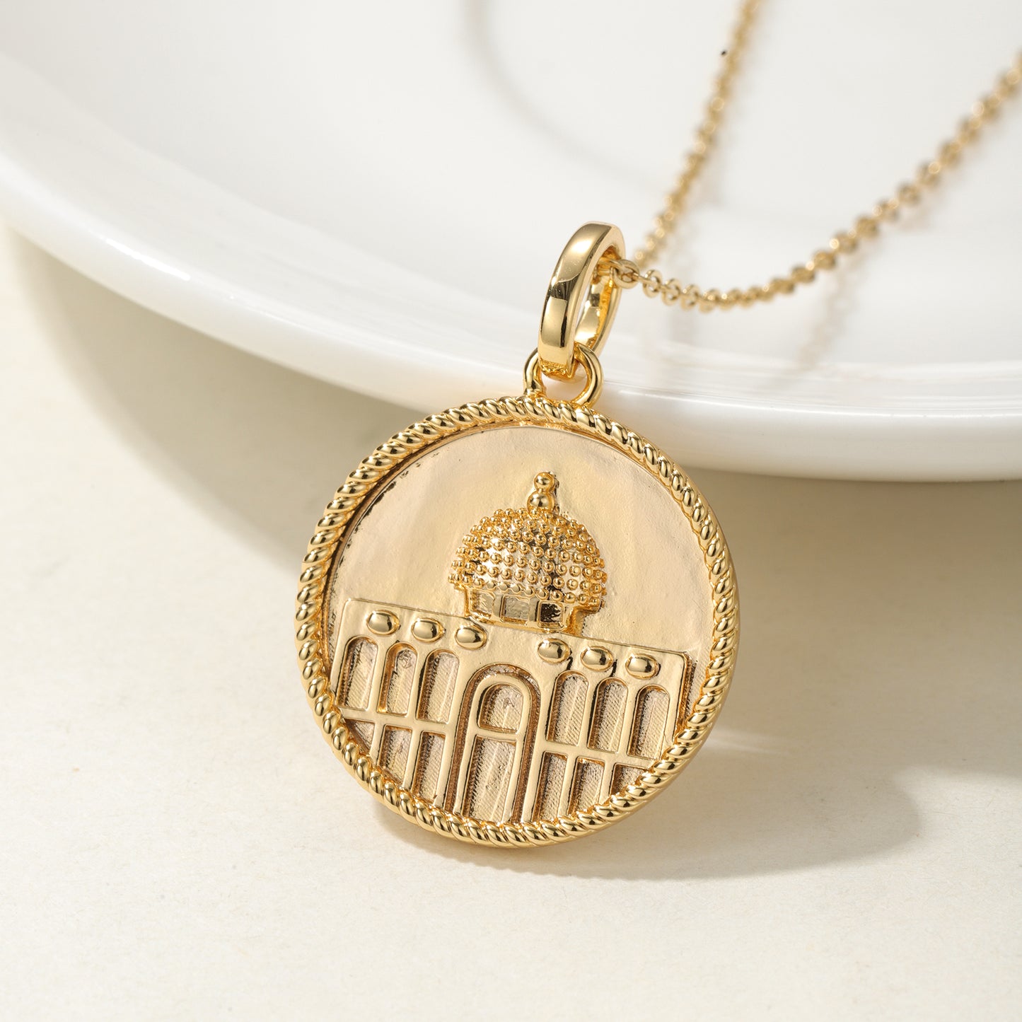 Mosque Necklace 3DN-N8745