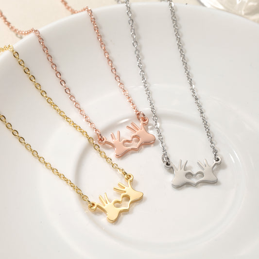 Heart Necklace Gift For Lovers QN-N8649