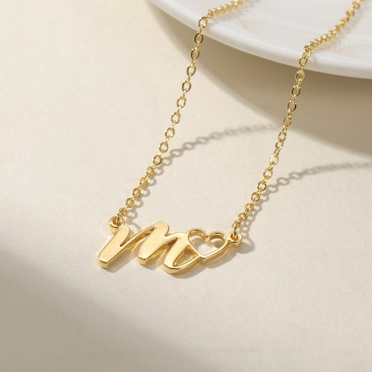 Benutzerdefinierte Halskette mit beliebigem Namen QN407