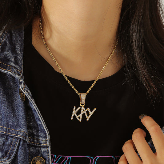 Hip Hop Name Necklace CSN3084