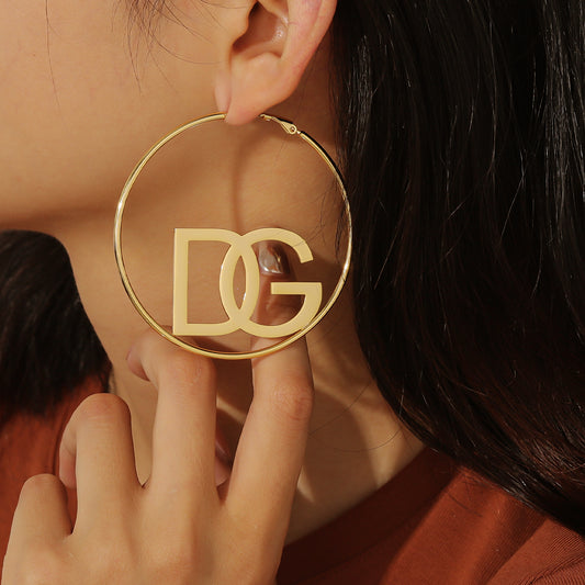 Letter Custom Earrings ME2173