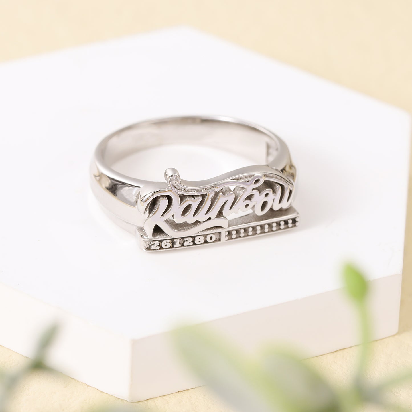 Custom Name Ring 3DR3045