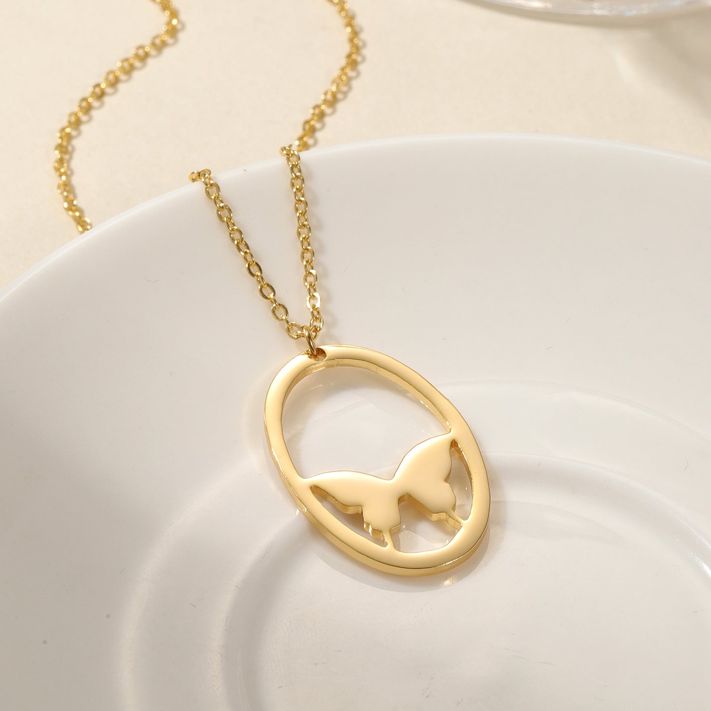 Butterfly Necklace QN-N8696