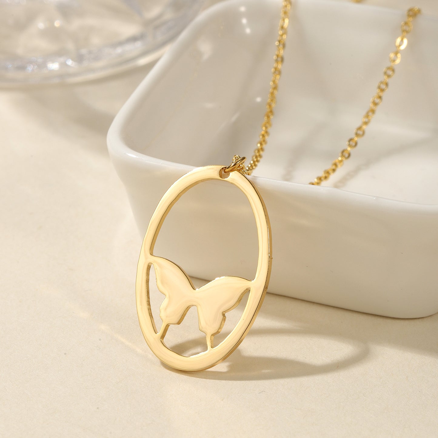 Butterfly Necklace QN-N8696