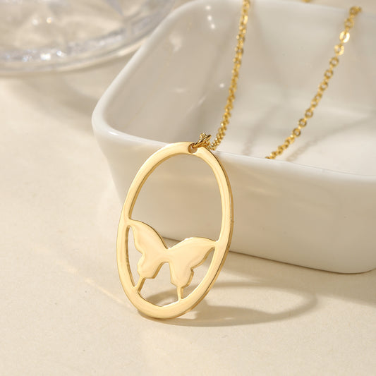 Butterfly Necklace QN-N8696