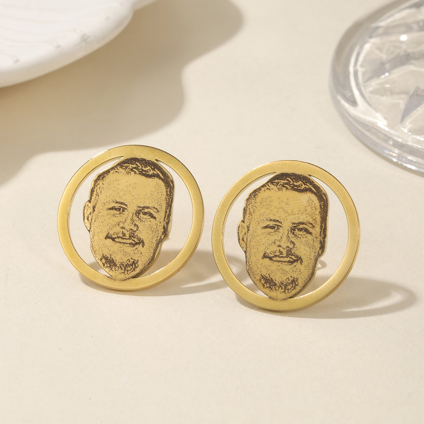 Custom Picture Earring QD-E8697