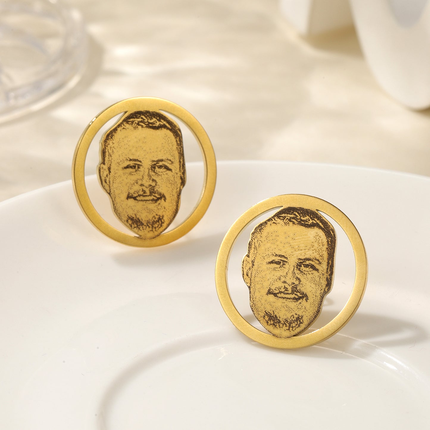 Custom Picture Earring QD-E8697