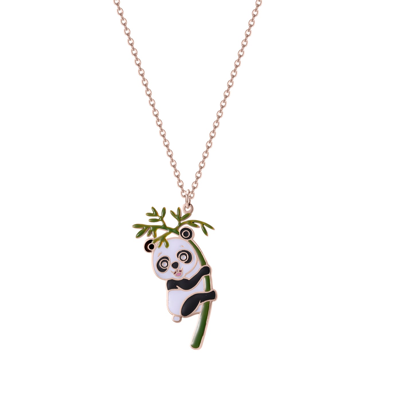 Cute Panda Necklace QEN3042