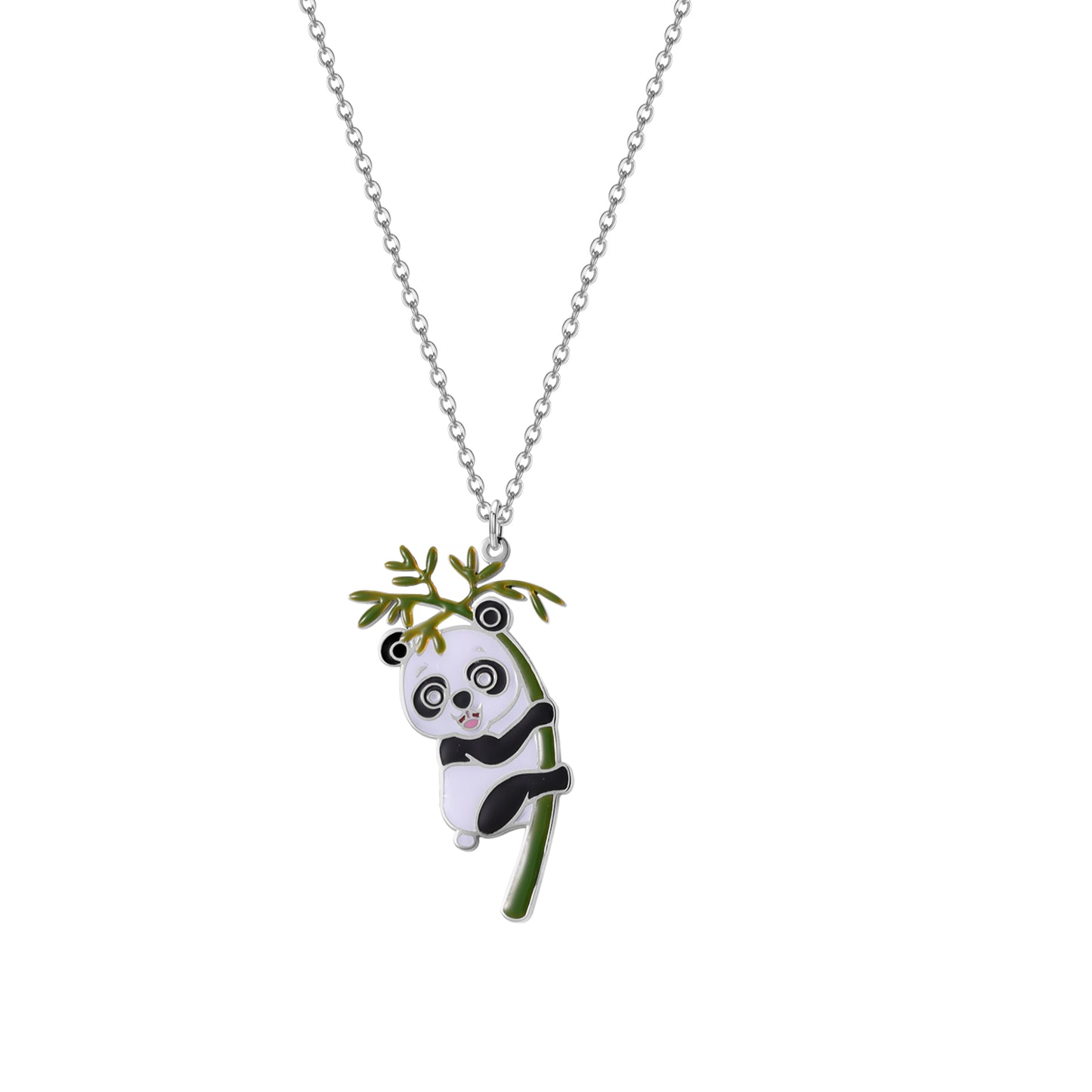 Cute Panda Necklace QEN3042