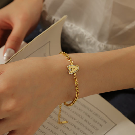 Initial Letter Bracelet QHN3018