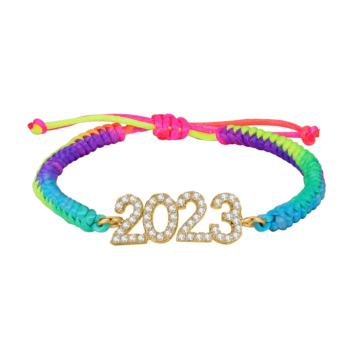 Custom Zircon Number Bracelet MB2190