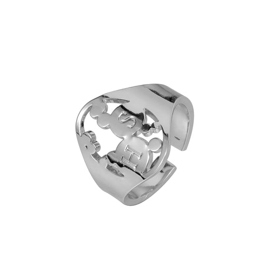 Personalized Initial Letter Rings  QFR3086