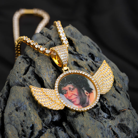 Engraved Photo Necklaces QN874