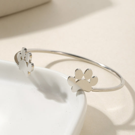 Dog Paw Print Bracelet QS-B8739