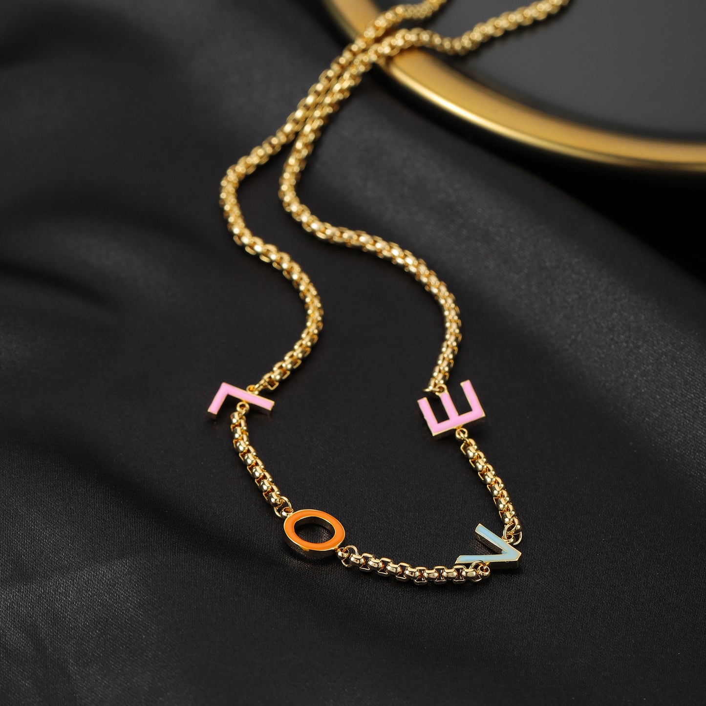 Multicolor Name Necklace QN868