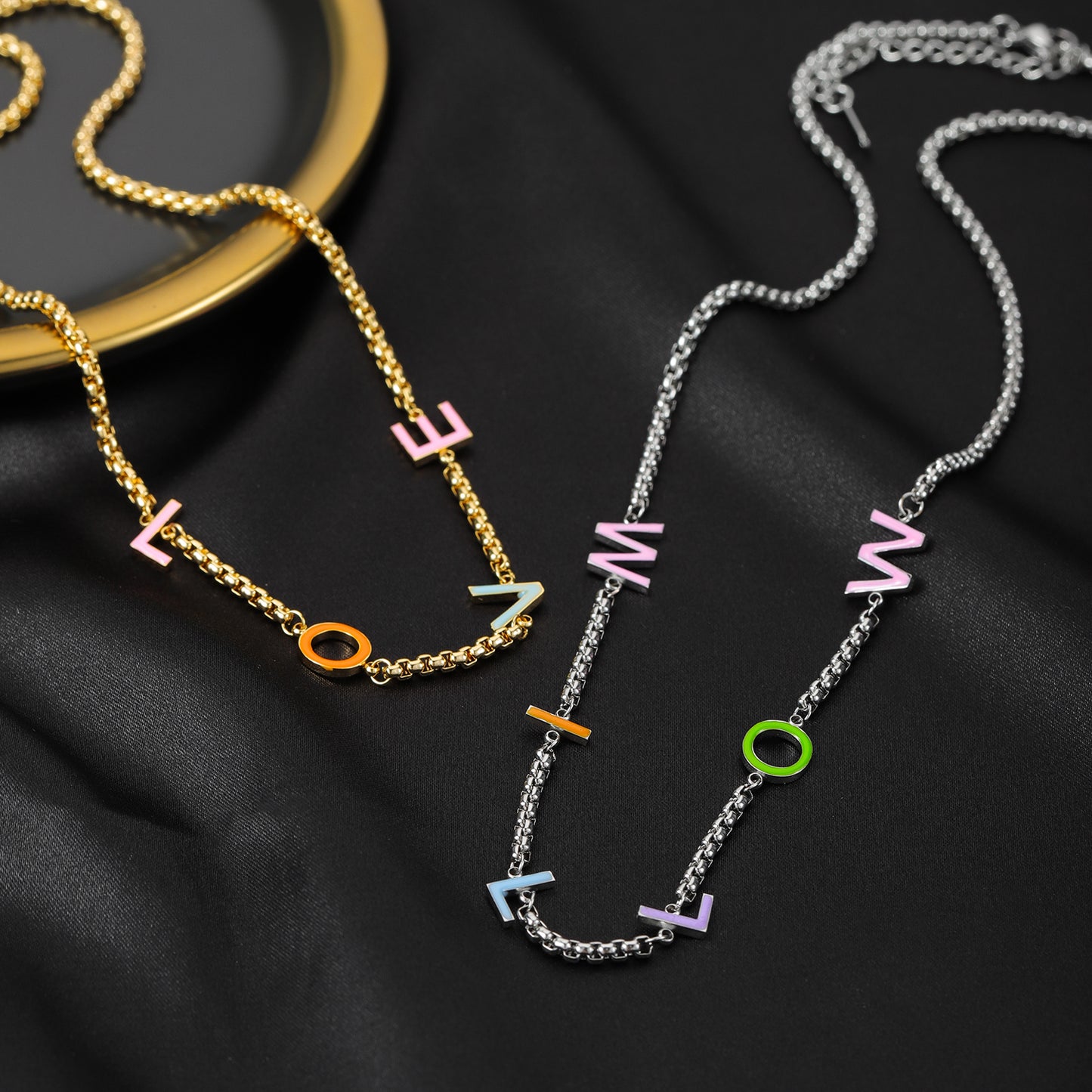 Multicolor Name Necklace QN868