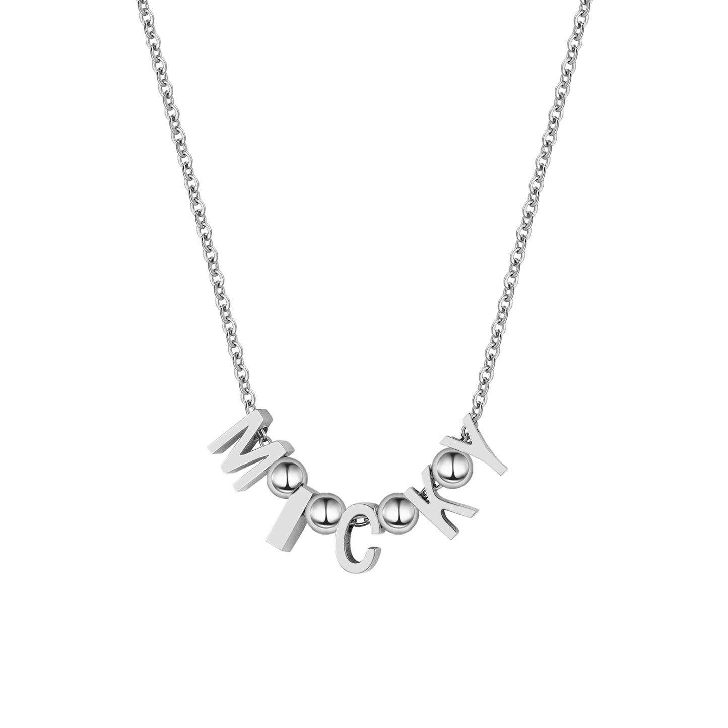 Collier Coeur Nom Personnalisé MN2025