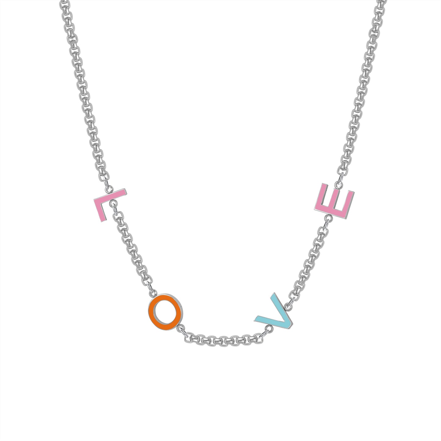 Multicolor Name Necklace QN868