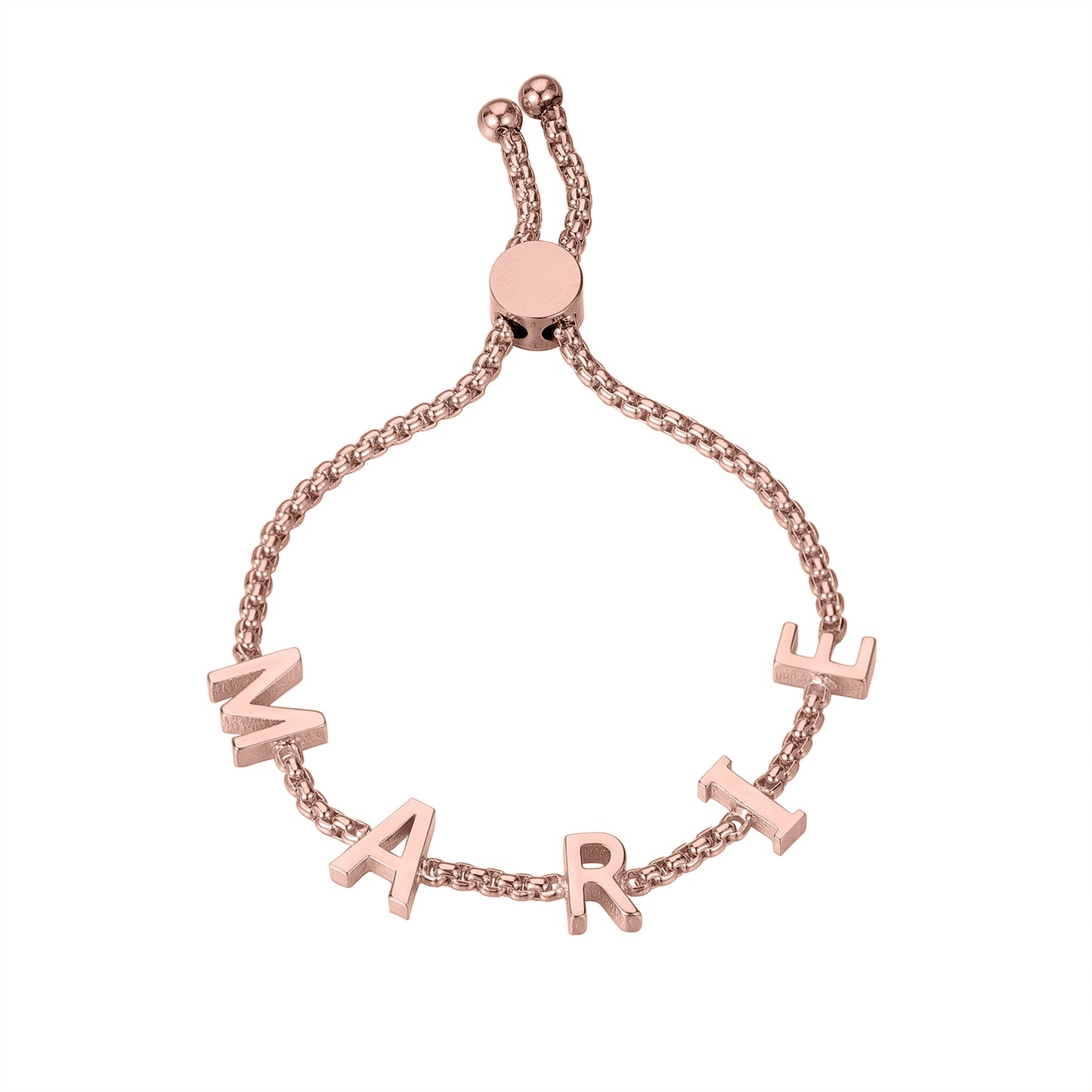 Benutzerdefiniertes Buchstabenarmband QB869