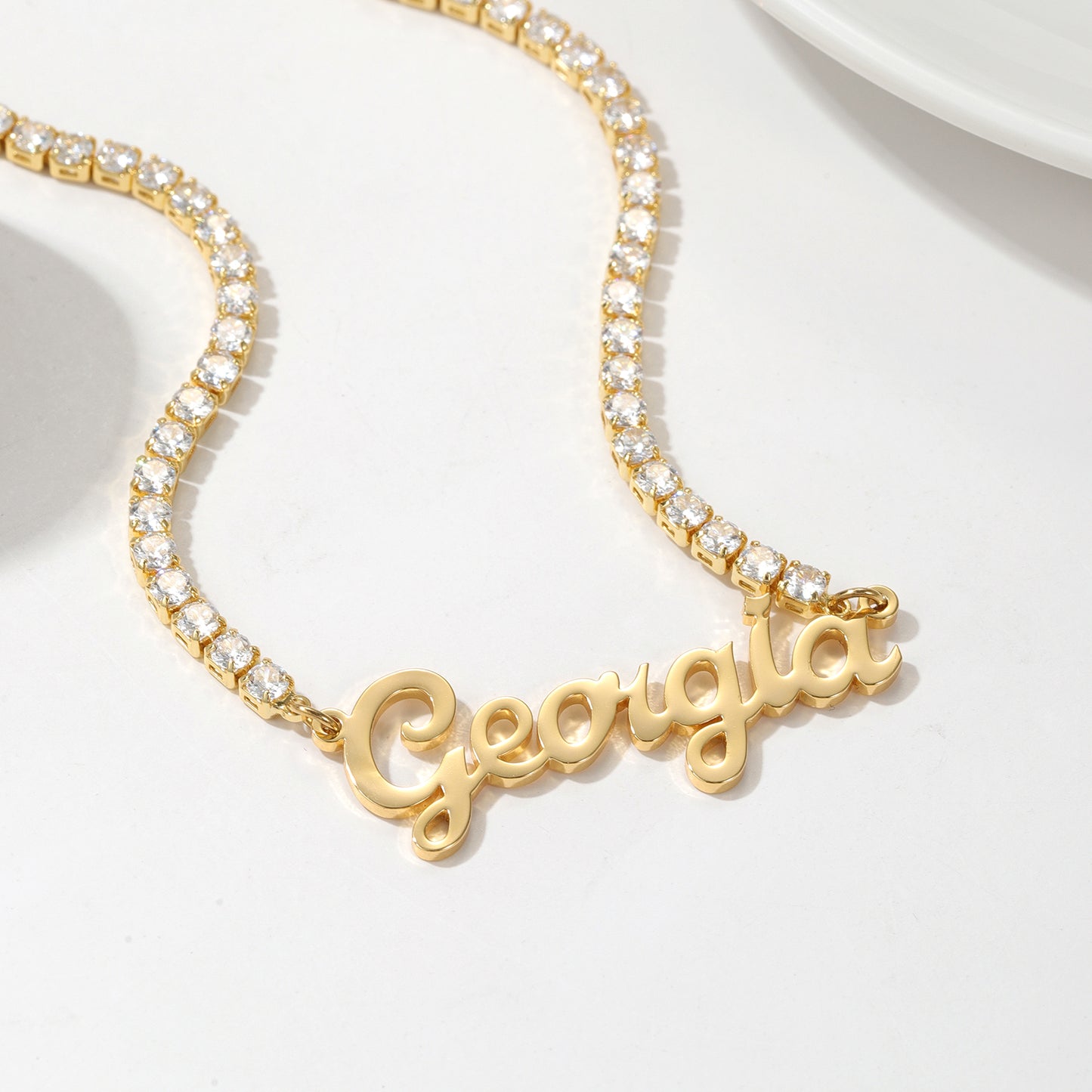 Collier Prénom Coeur QN745