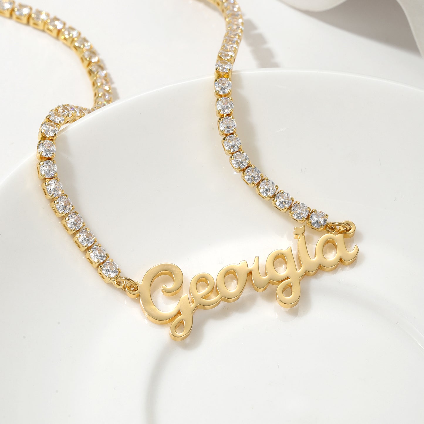 Collier Prénom Coeur QN745