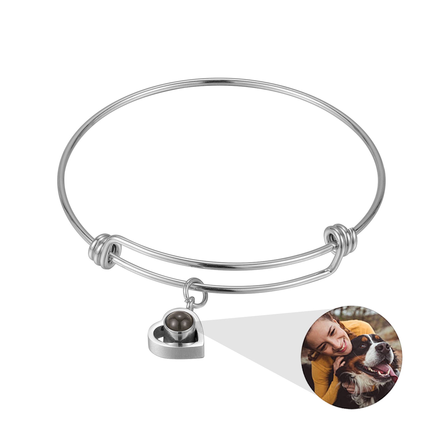 Custom Projection Photo Bracelet SS-B0018