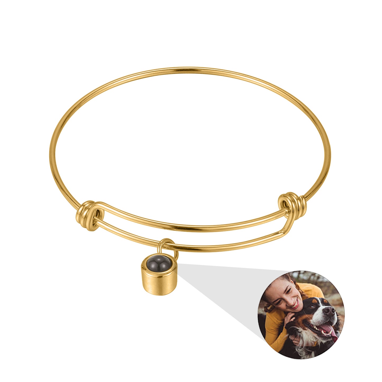 Custom Projection Photo Bracelet SS-B0017