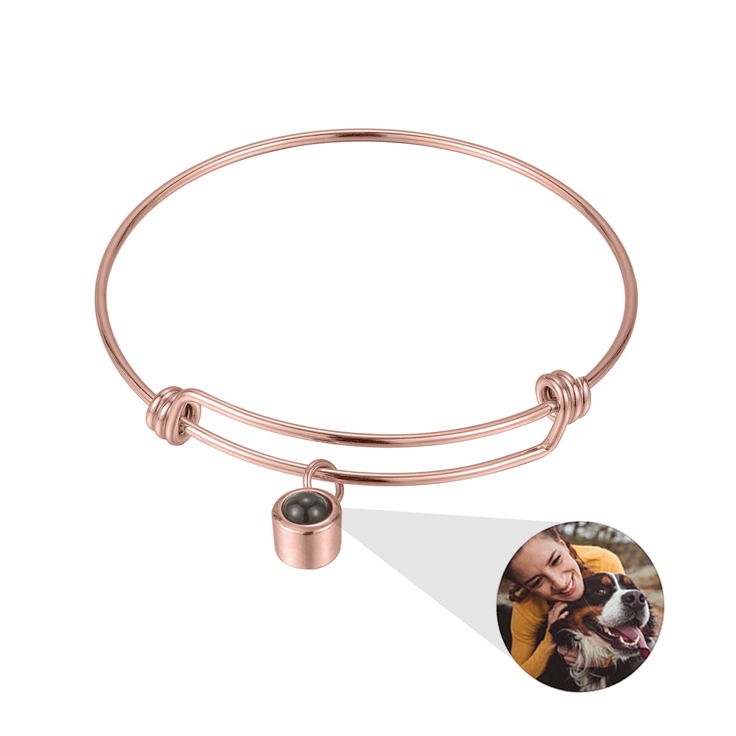 Custom Projection Photo Bracelet SS-B0017