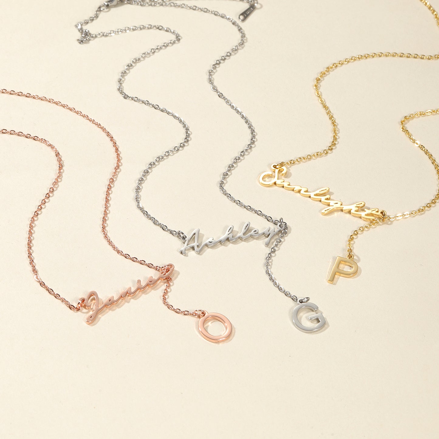 Custom Initials Name Necklace QN-N8650