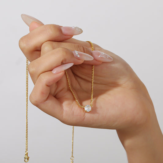 Crystal Bead Necklace