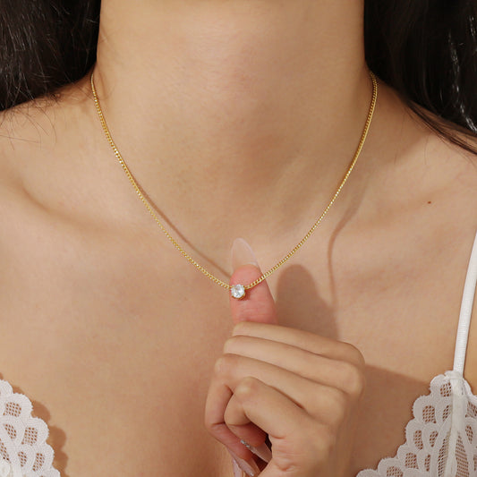 Crystal Bead Necklace