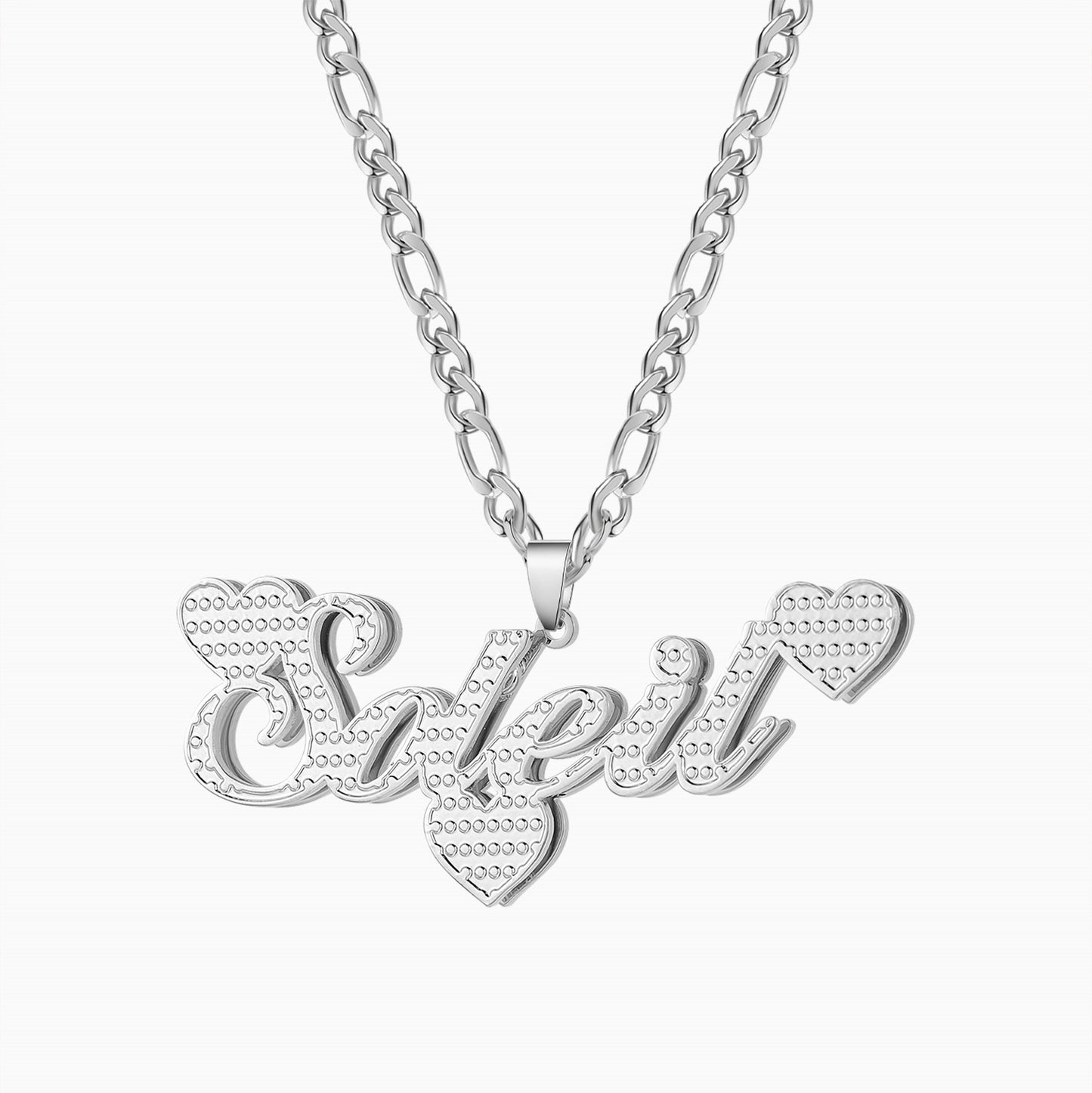 The Lovely Double Plated Name Necklace QN790