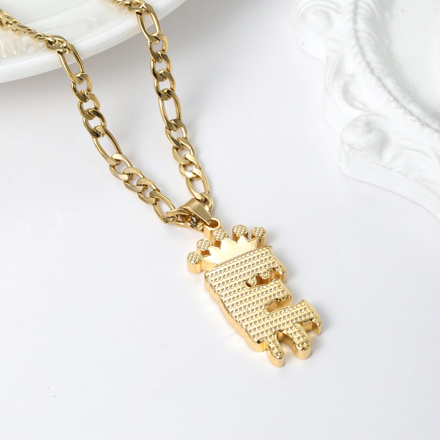 name necklace personalized charm jewelry QFN3145