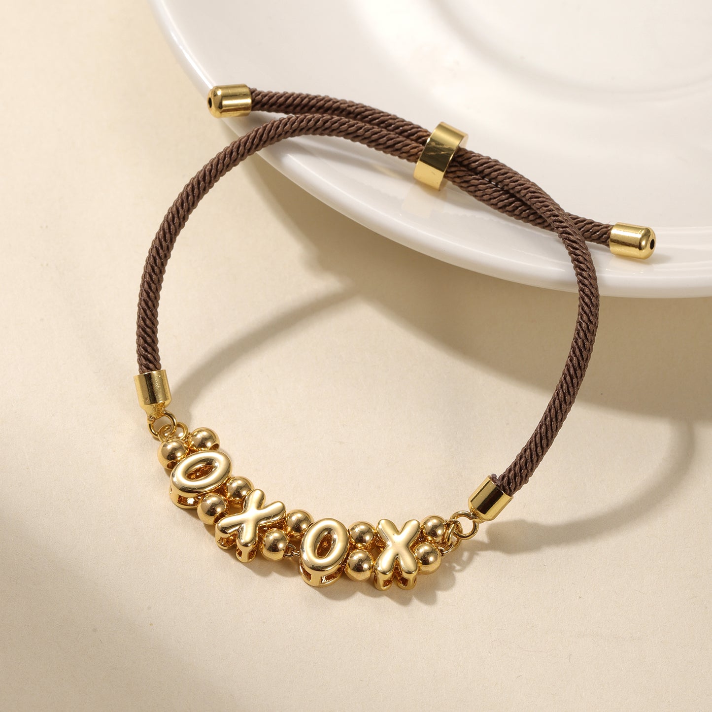 Bracelet Losange Gravé Avec Bracelet Nom Diamant MB1753
