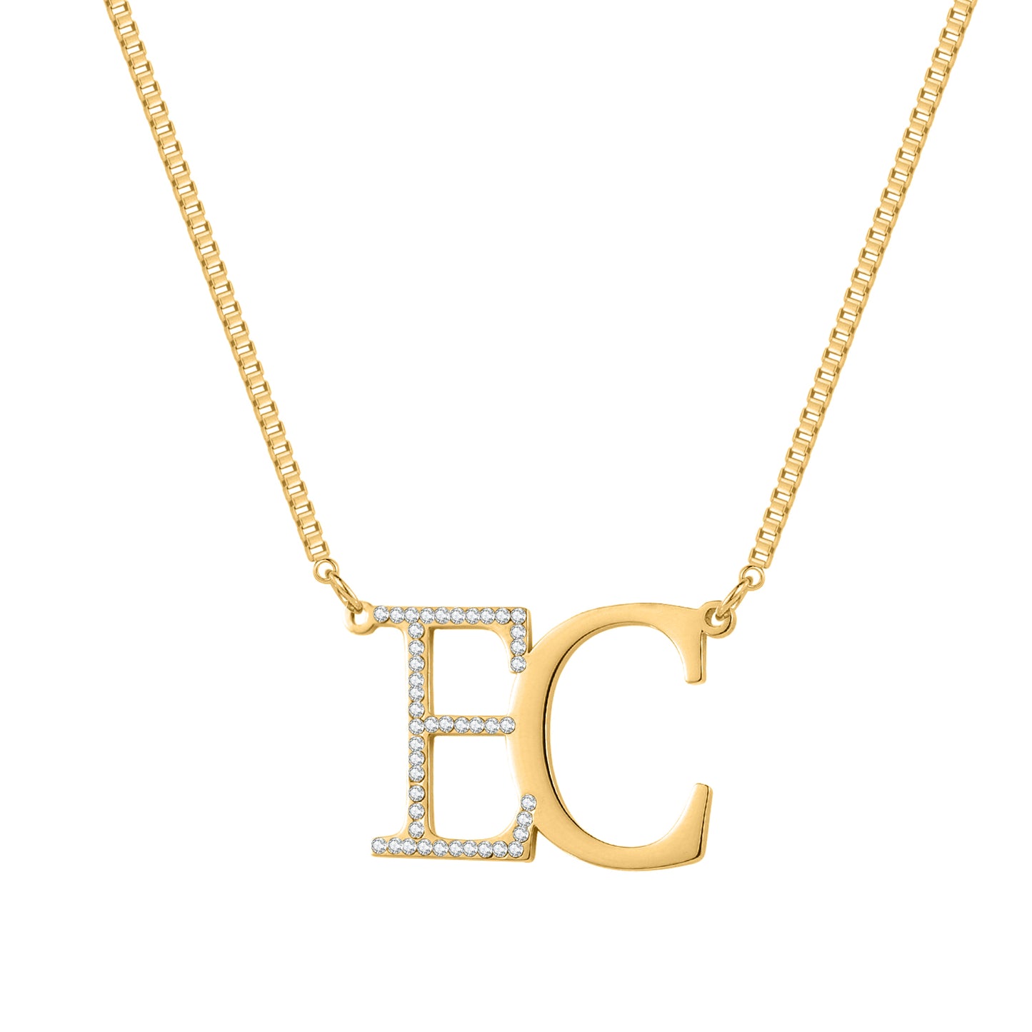 Collier Coeur Nom Personnalisé MN2025