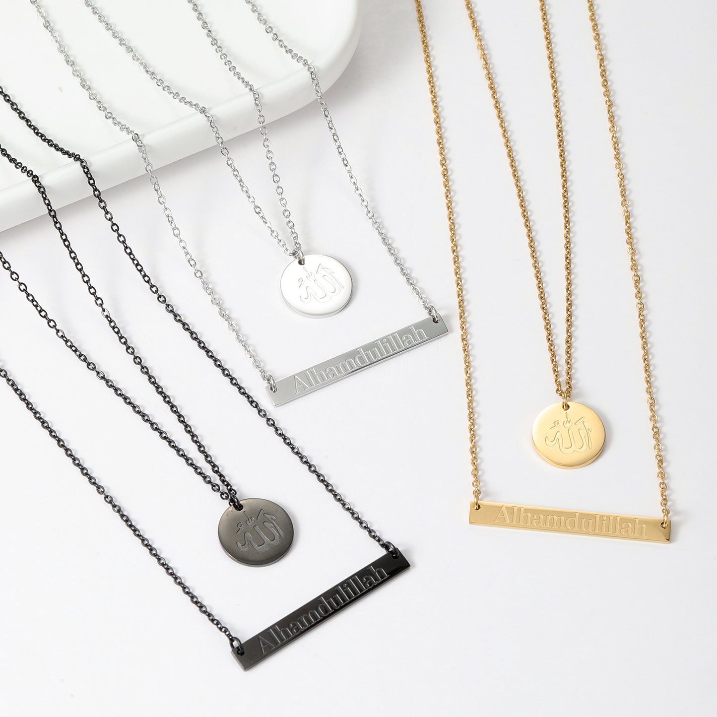 Arabic Allah Necklaces QNF3161