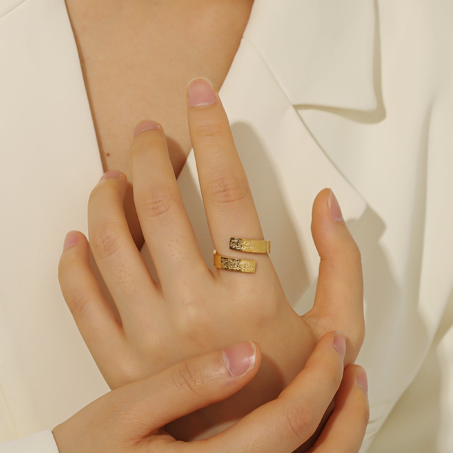 ALHAMDULILLAH Bar Ring SF-R8463