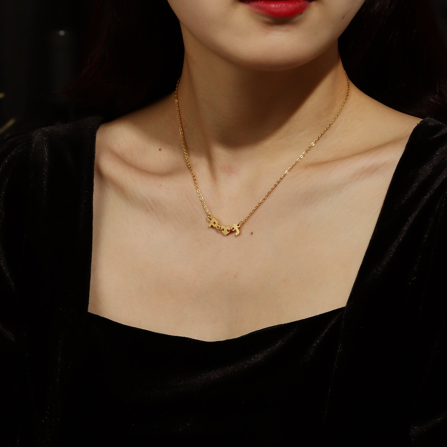 Frosted Name Necklace MN2187