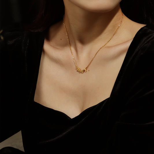 Frosted Name Necklace MN2187