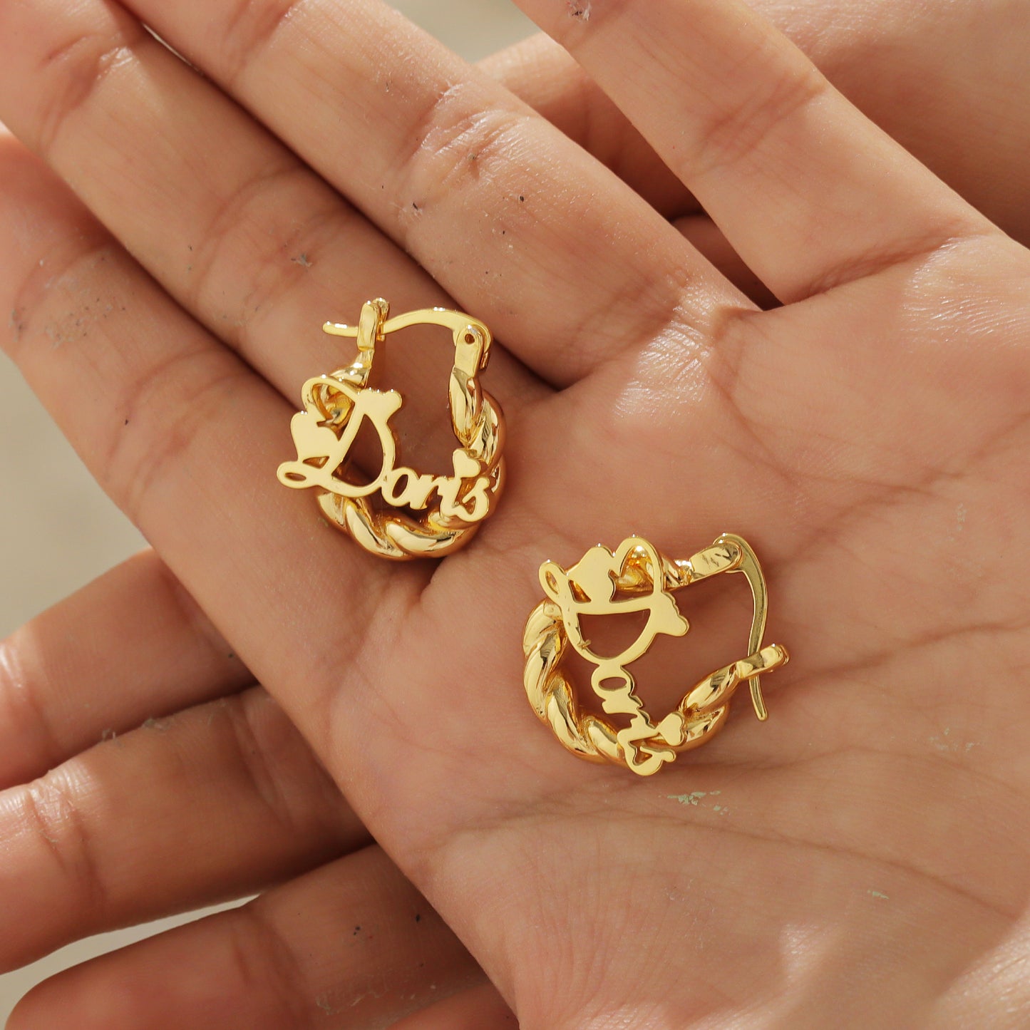 Children's Custom Name Jewelry Set QNBE3005