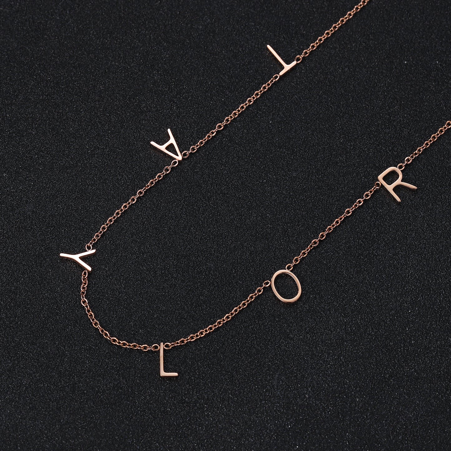 Minimalist Initial Letters Necklace QN20898