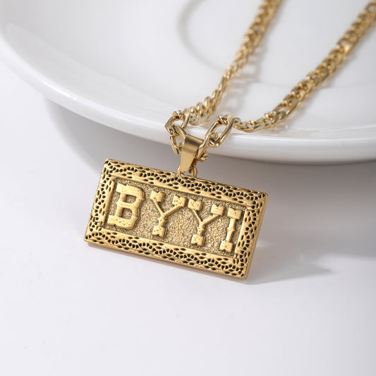 Large Bar Name Necklace CSN3230