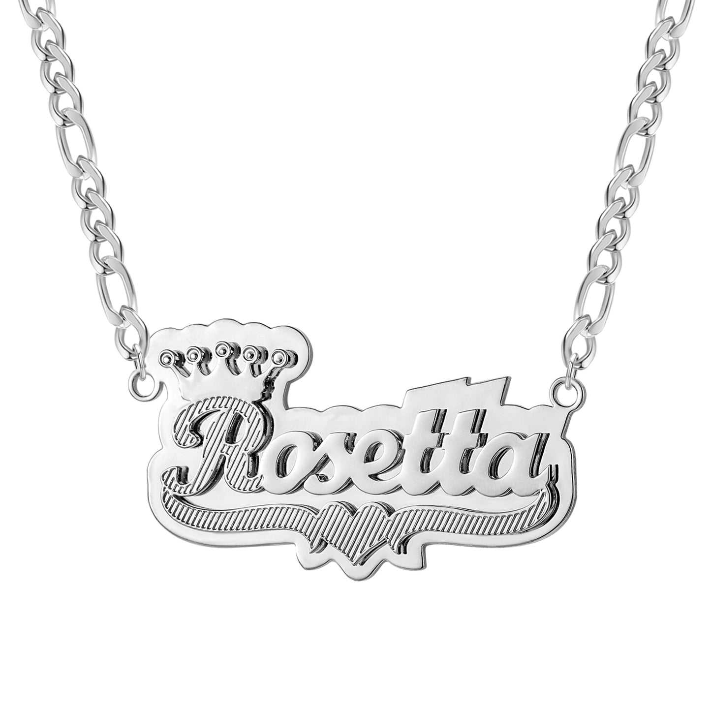 Double Layer Heart Necklace QN20361
