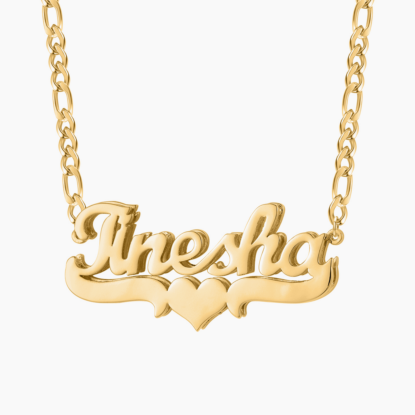 Customized Double Name Necklace QN368