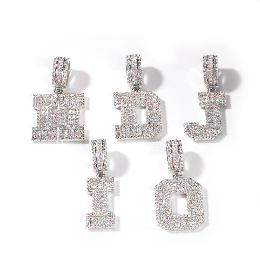 Chaîne de tennis Hip Hop Bling Bling Iced Out pour homme
