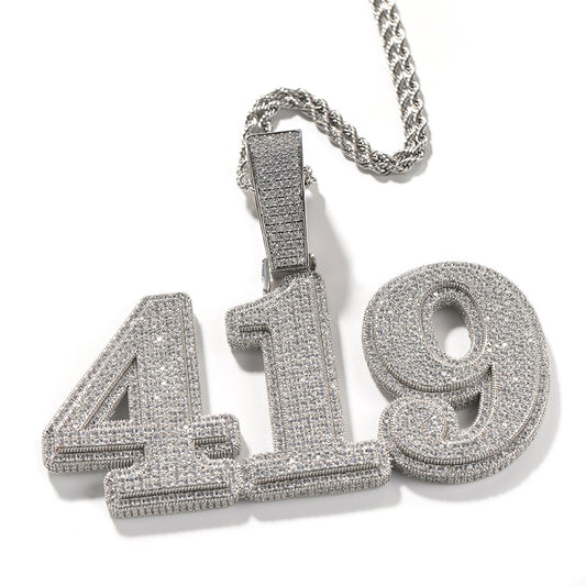 Custom Name Hip Hop Necklace CS-N8527