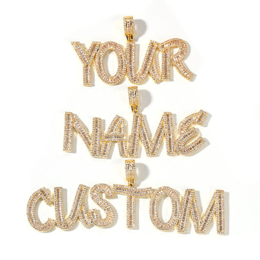 Custom Name Hip Hop Necklace CS-N8526